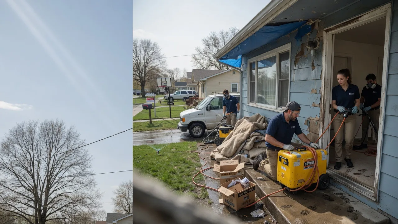 Basement Flood Cleanup in Alcalde, NM near me